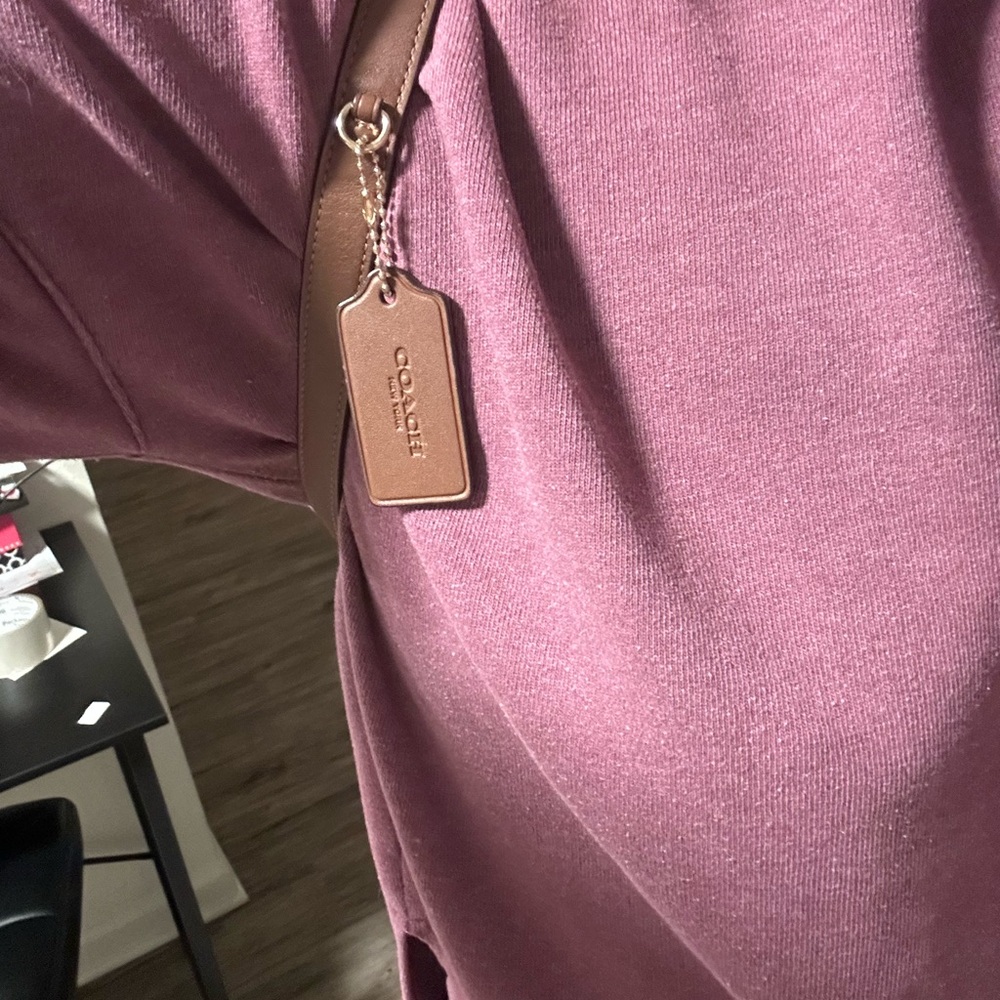 Coach❤️Elle Tan & Brown Signature Canvas And Leather Backpack With COA & Hangtag - Picture 11 of 16